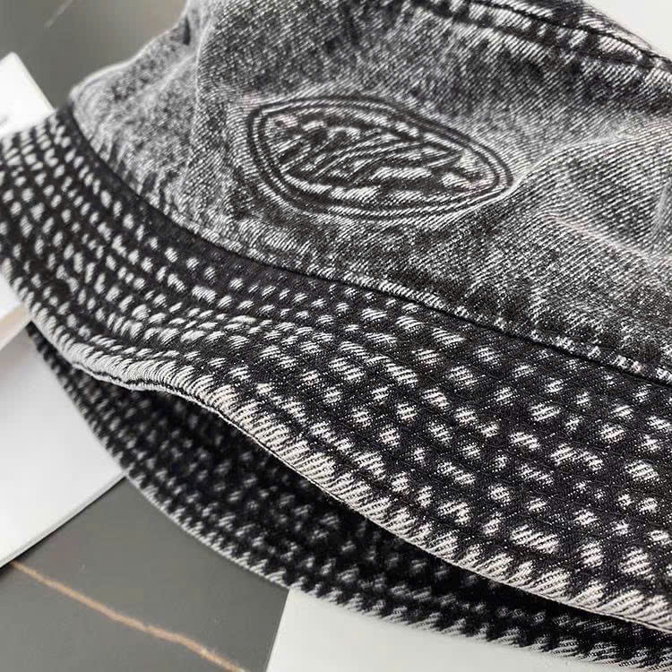 Mũ bucket denim Welldone dư xịn 2 màu