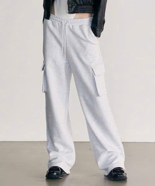 Quần nỉ CK unisex túi hộp dư xịn