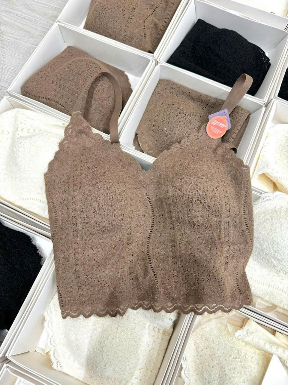 Áo bra LAPERLA ren 3 màu
