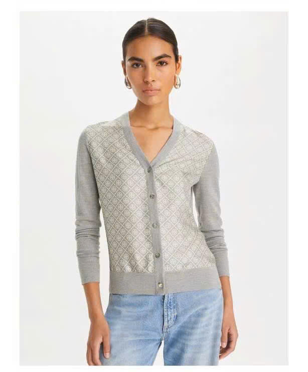 Cardigan Tory Burch len cashmere