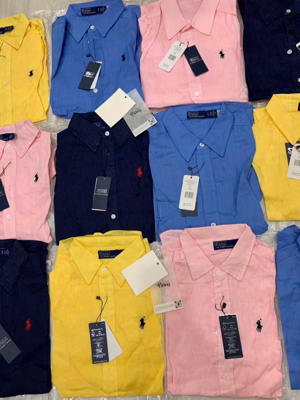 Áo Sơ Mi Nữ Tay Ngắn Linen Short
