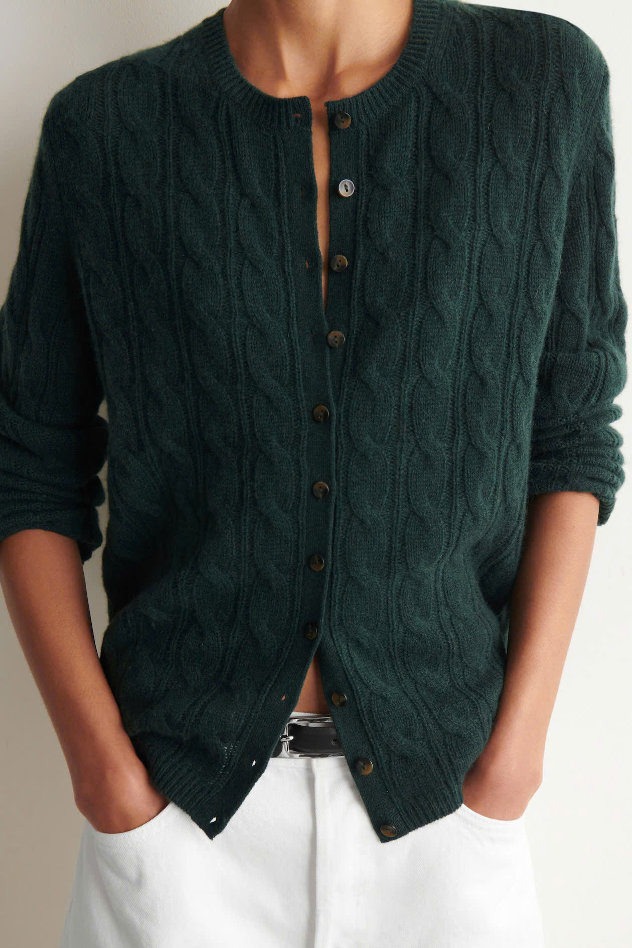 CARDIGAN CASHMERE ĐAN CÁP
