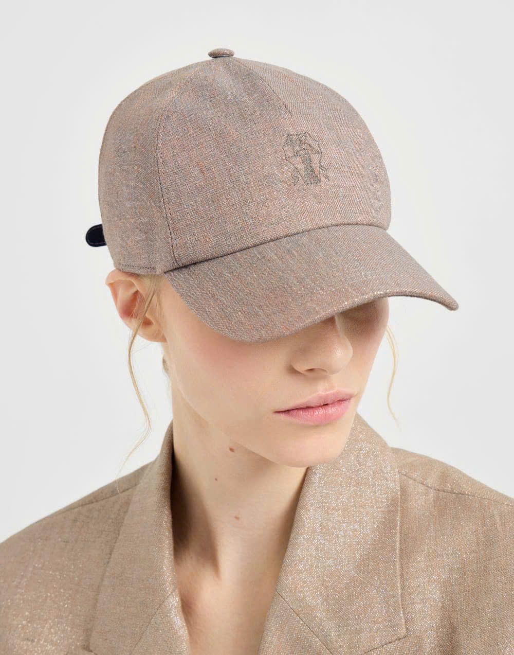 Mũ lưỡi chai BRUNELLO CUCINELLI có logo