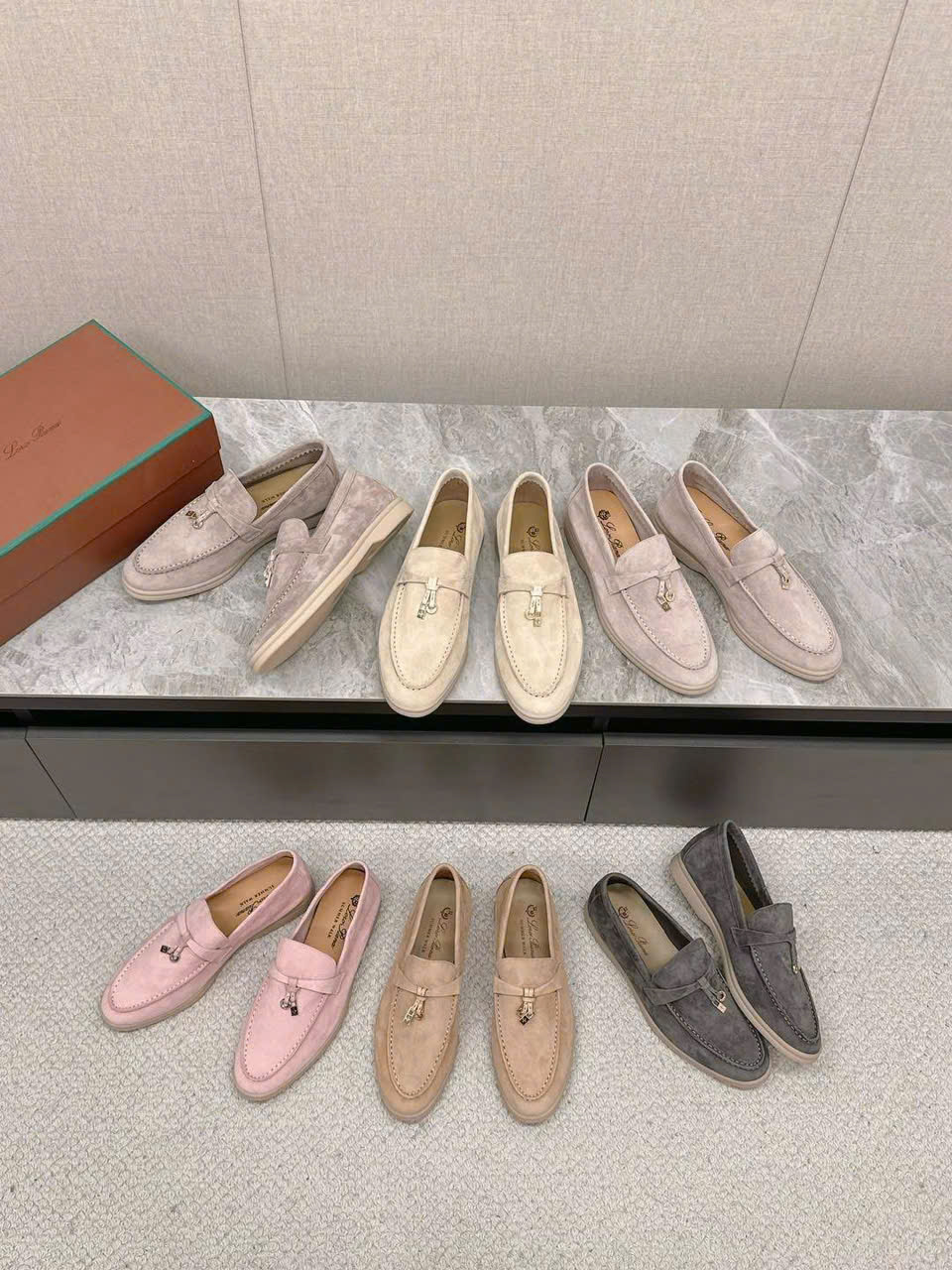Loro Piana summer walk loafer