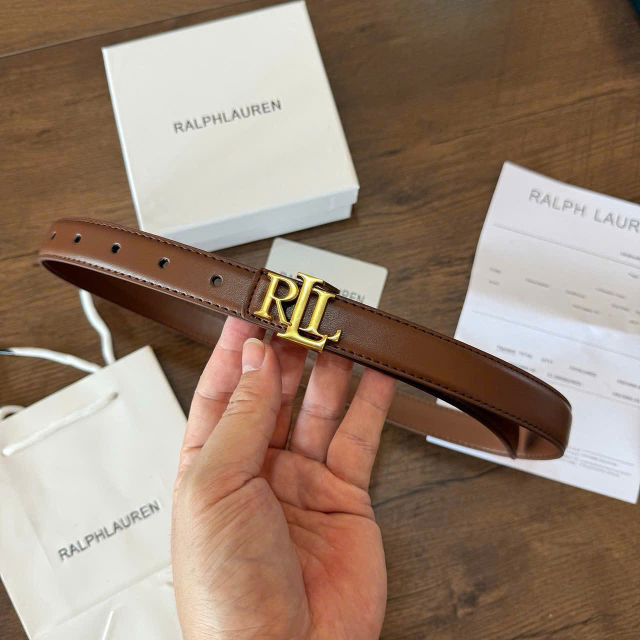 Belt Polo da 2 màu mặt logo RL