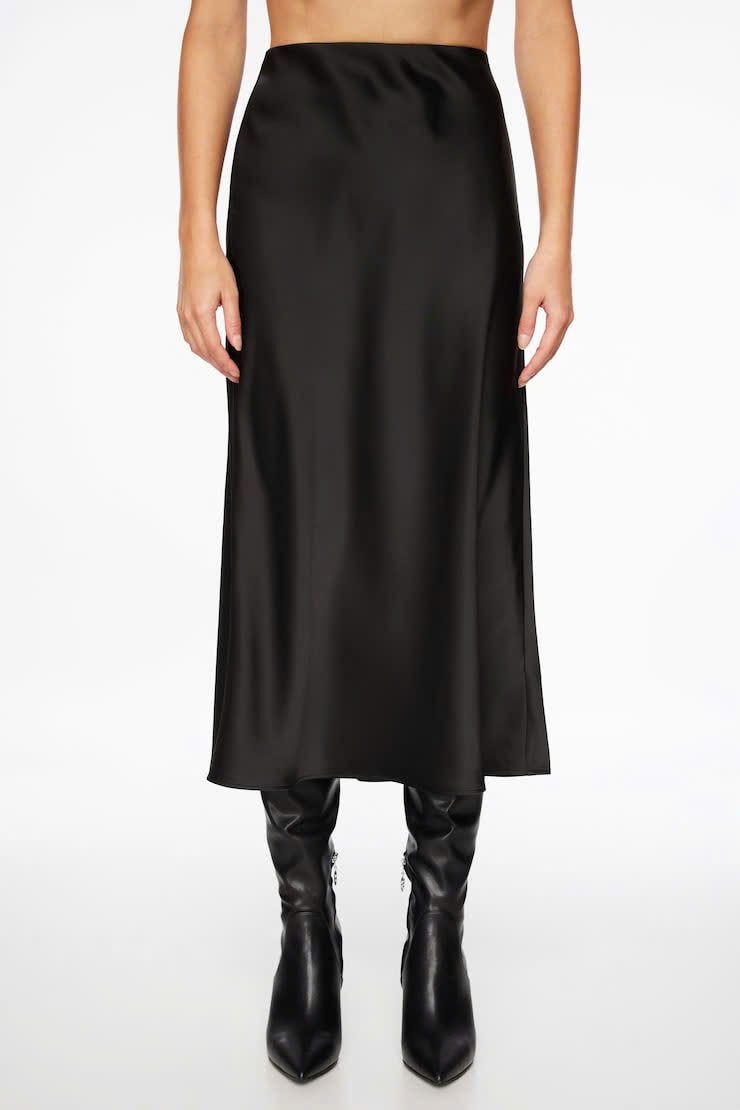 Chân váy midi Melody Satin