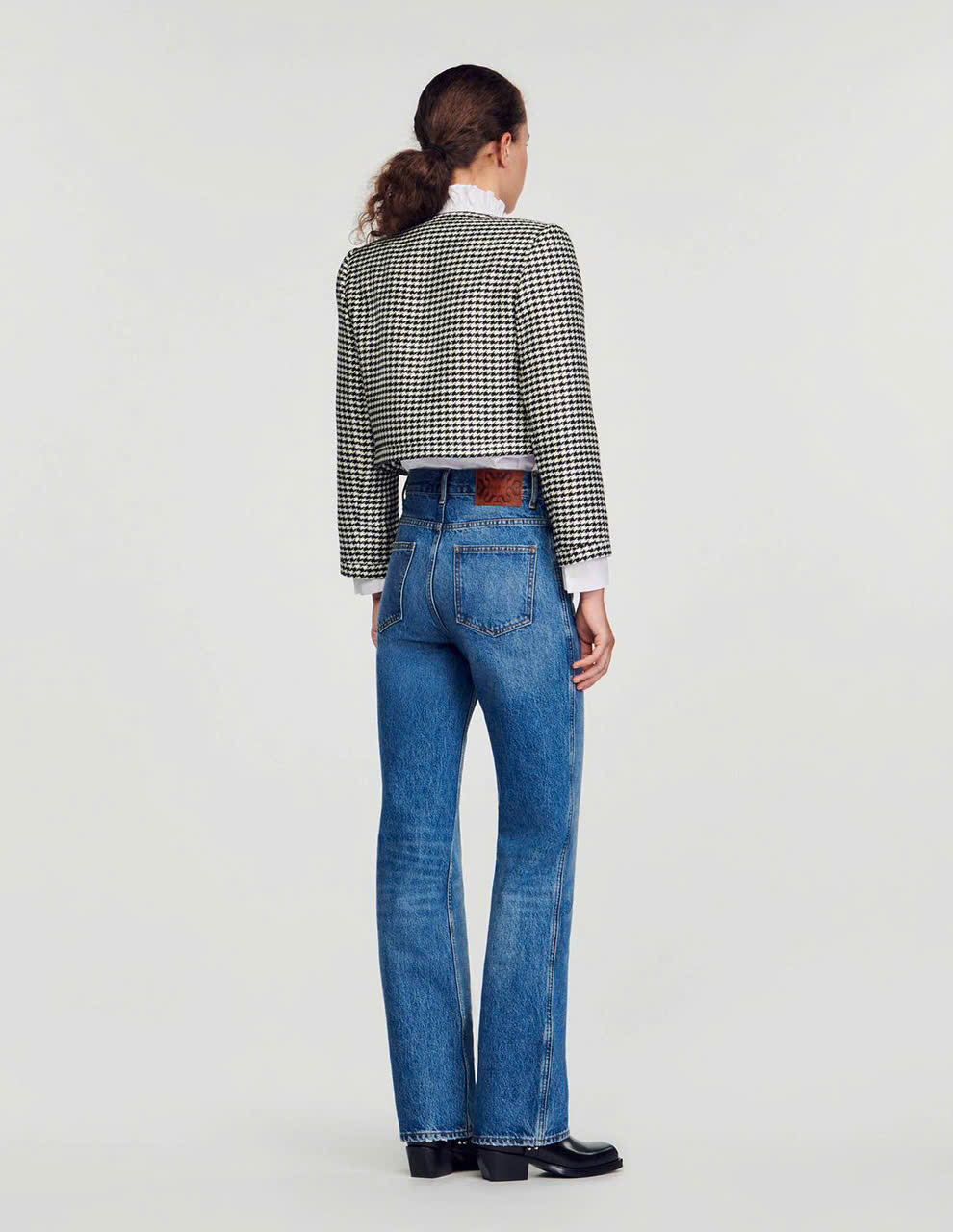 Áo khoác dạ tweed