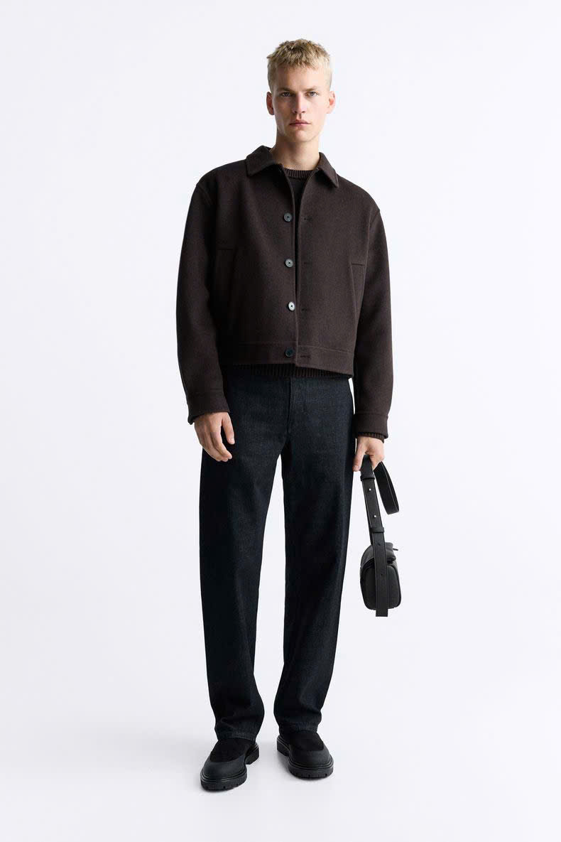 Áo dạ handmade Zara Man