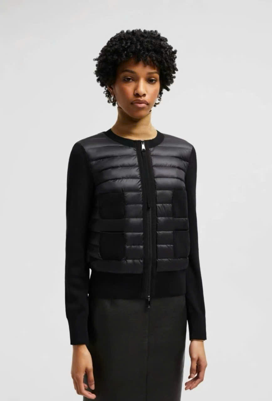 Áo phao tay len 4 túi