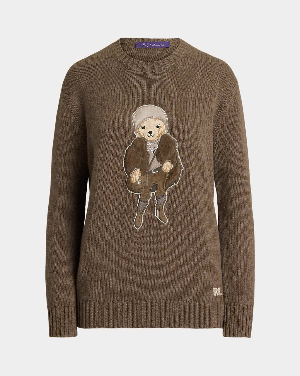 Áo len cashmere gấu Polo mùa đông