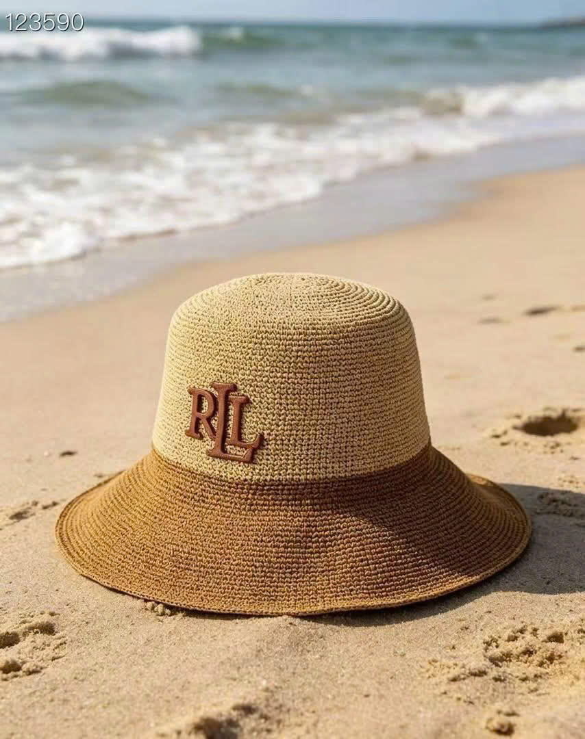 Mũ bucket Polo RL màu camel