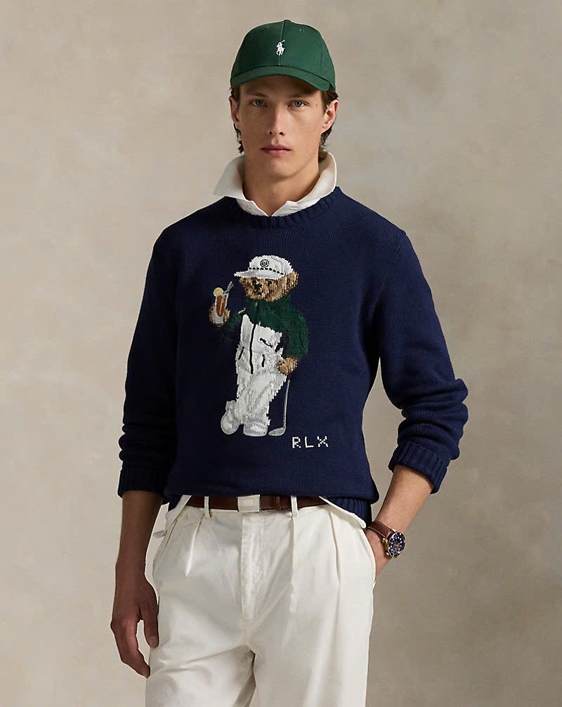 Áo len biểu diễn Polo Bear
