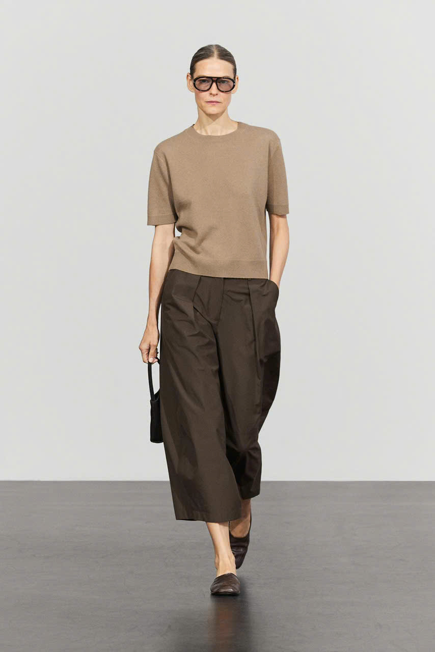 ÁO LEN MASSIMO DUTTI PHA LEN CỘC TAY