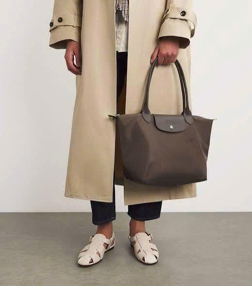 Túi Longchamp Le Pliage làm từ nylon tái chế và da