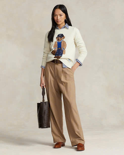 Áo len pha len Polo Bear