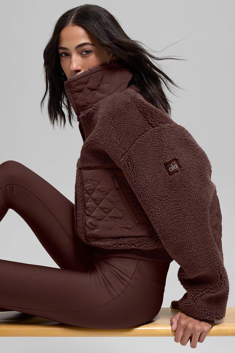 Áo khoác bomber Sherpa Edge