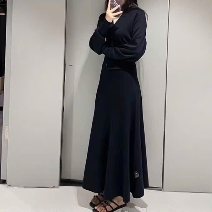 Chân váy mtg midi COS 2 màu