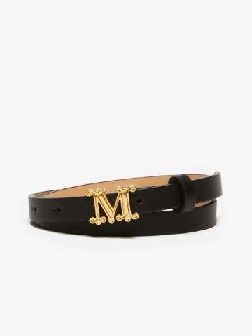 Belt MaxMara bản 2cm chữ M 2 màu