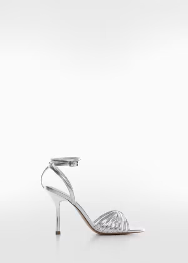 Mango Strappy heeled sandals
