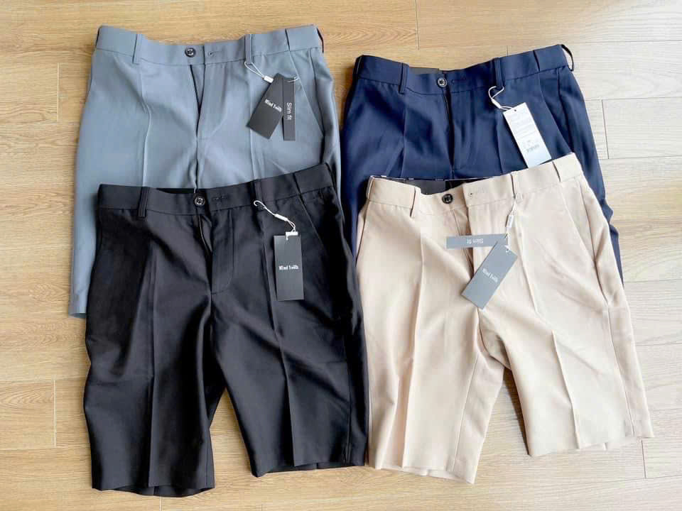Quần short nam Mid-Yooth 4 màu dư xịn