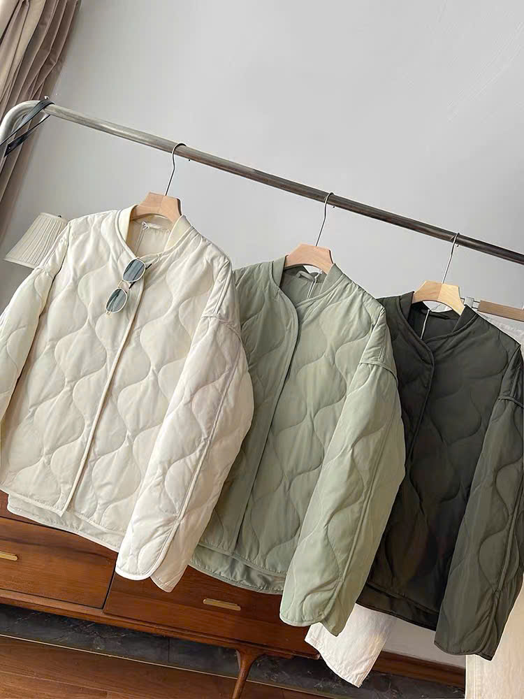 Jacket COS trần bông
