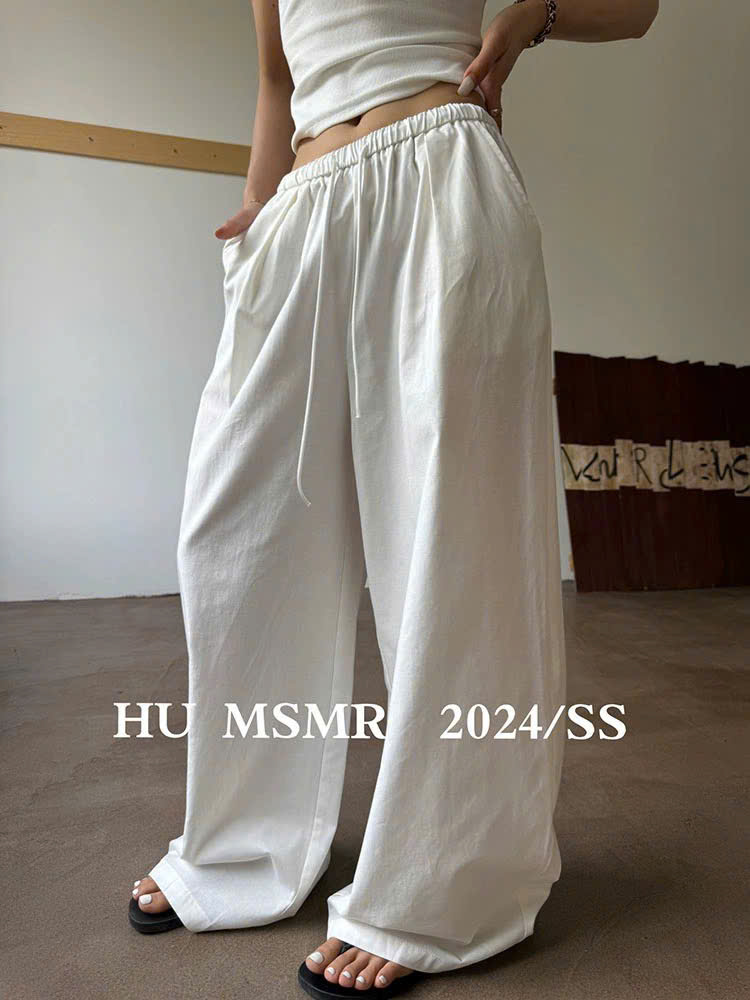 Quần suông HQ Humsum túi hậu 2 màu
