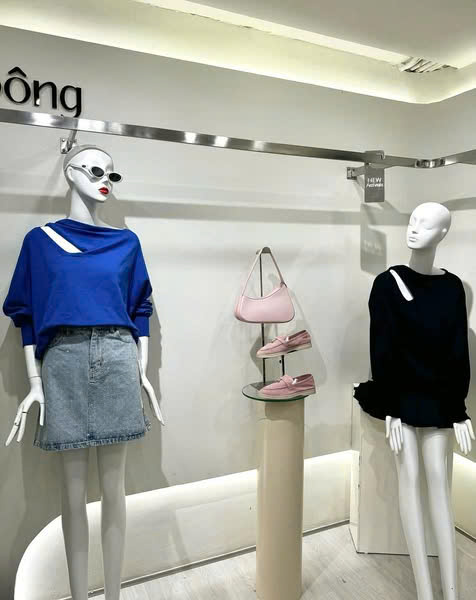 Áo len COS cổ V cut-out vai