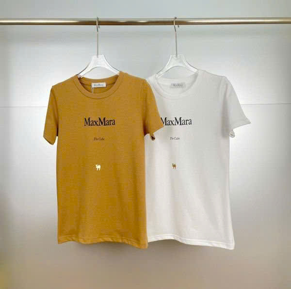T-shirt Max Mara chữ sau lưng 2 màu