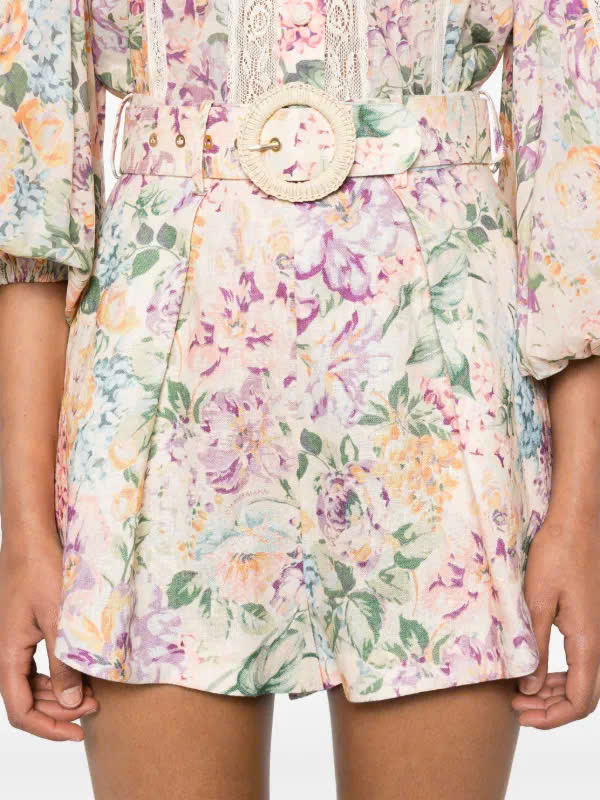ZIMMERMANN HALLIDAY TUCK SHORT