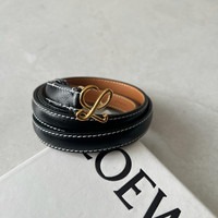 Thắt lưng LOEWE mặt chữ bản 2cm