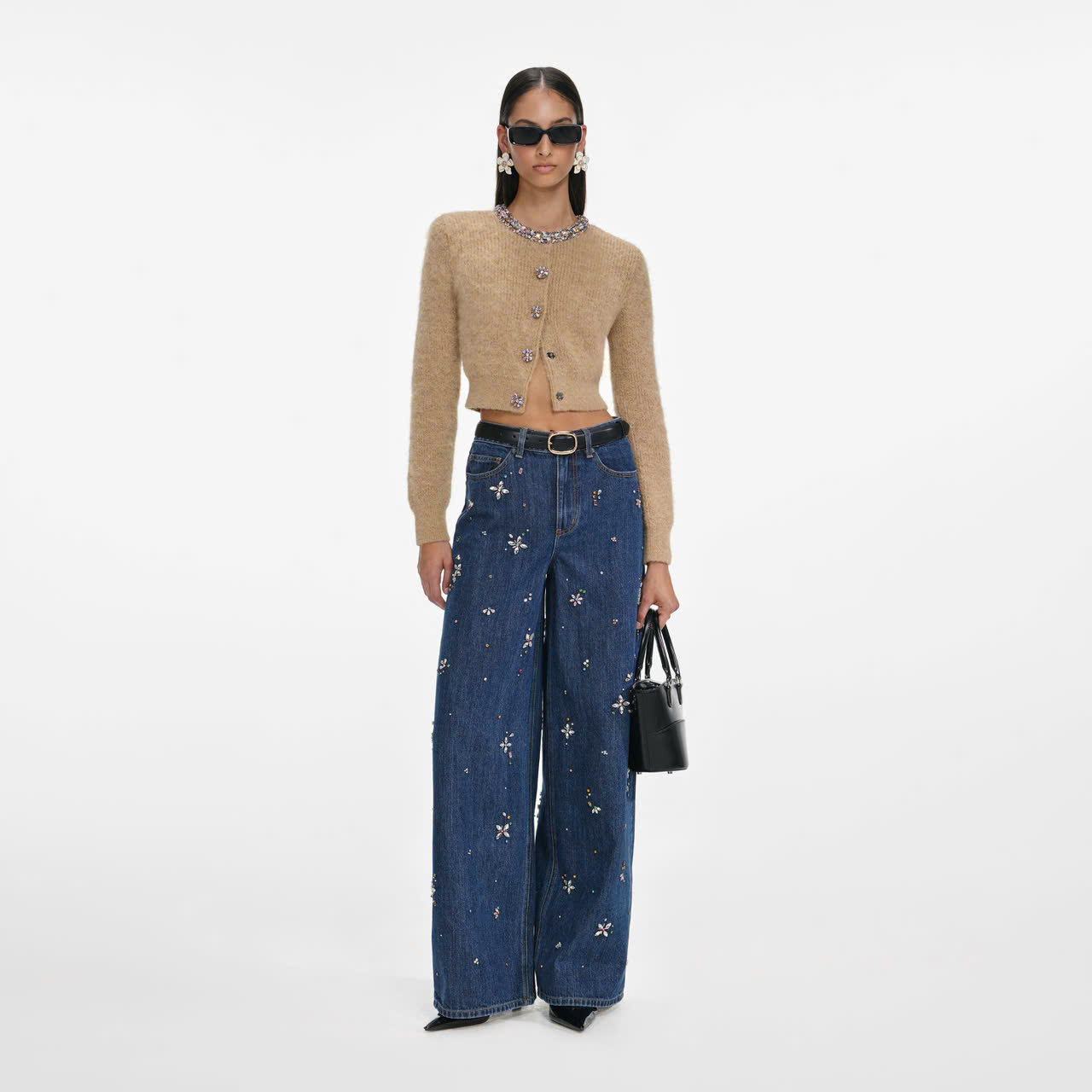 ÁO KHOÁC CARDIGAN VIỀN ĐÁ