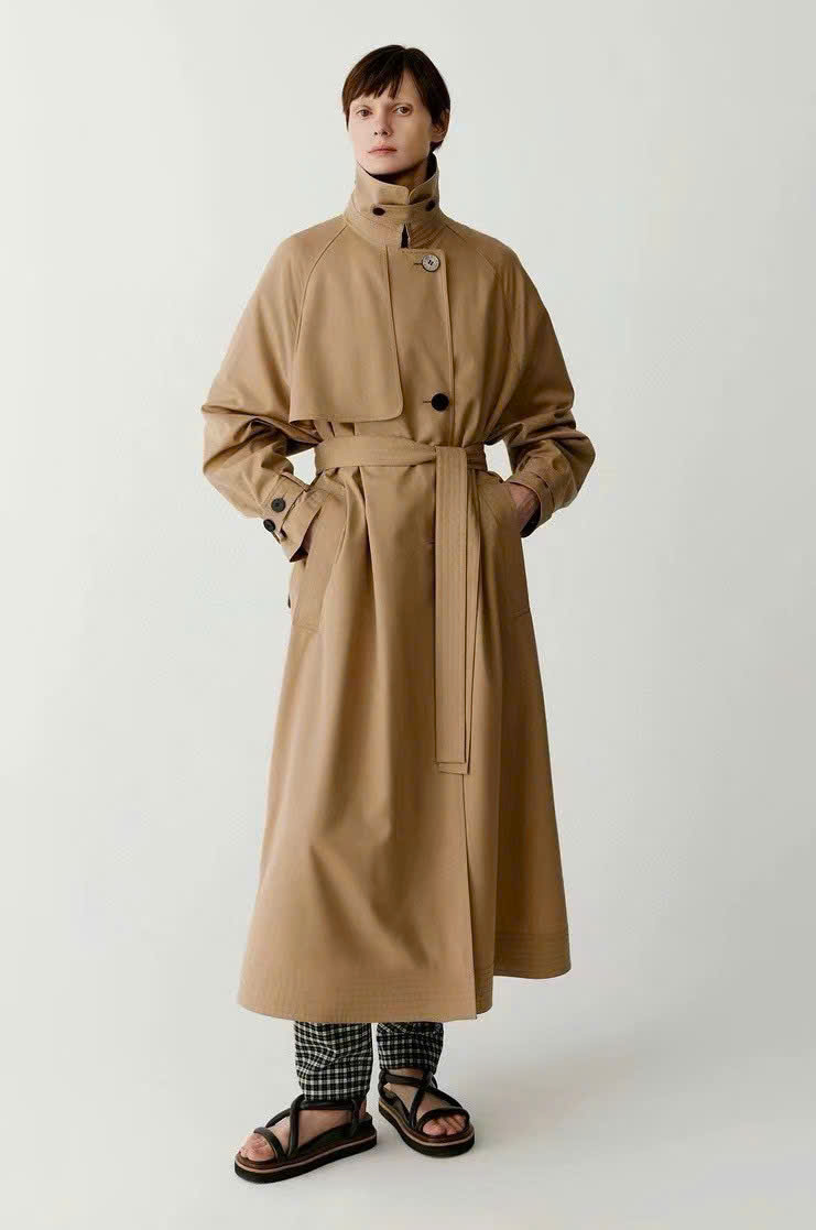 Trendcoat dáng dài ICICLE cổ bẻ