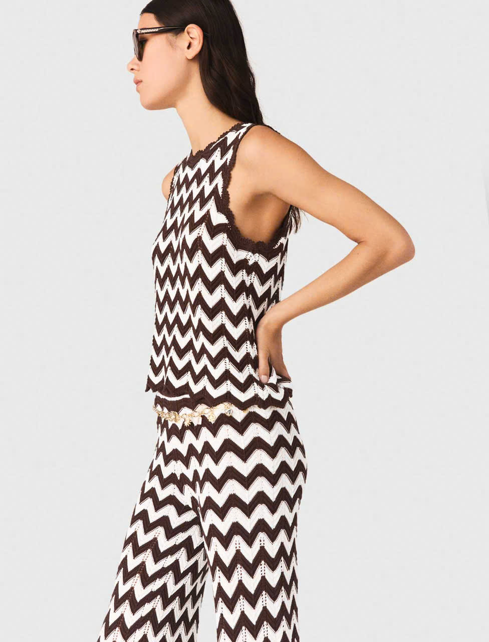 TOP MAJE ZIGZAG