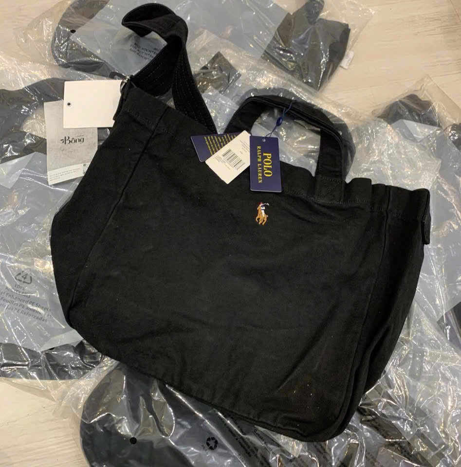 Túi tote POLO RL canvas