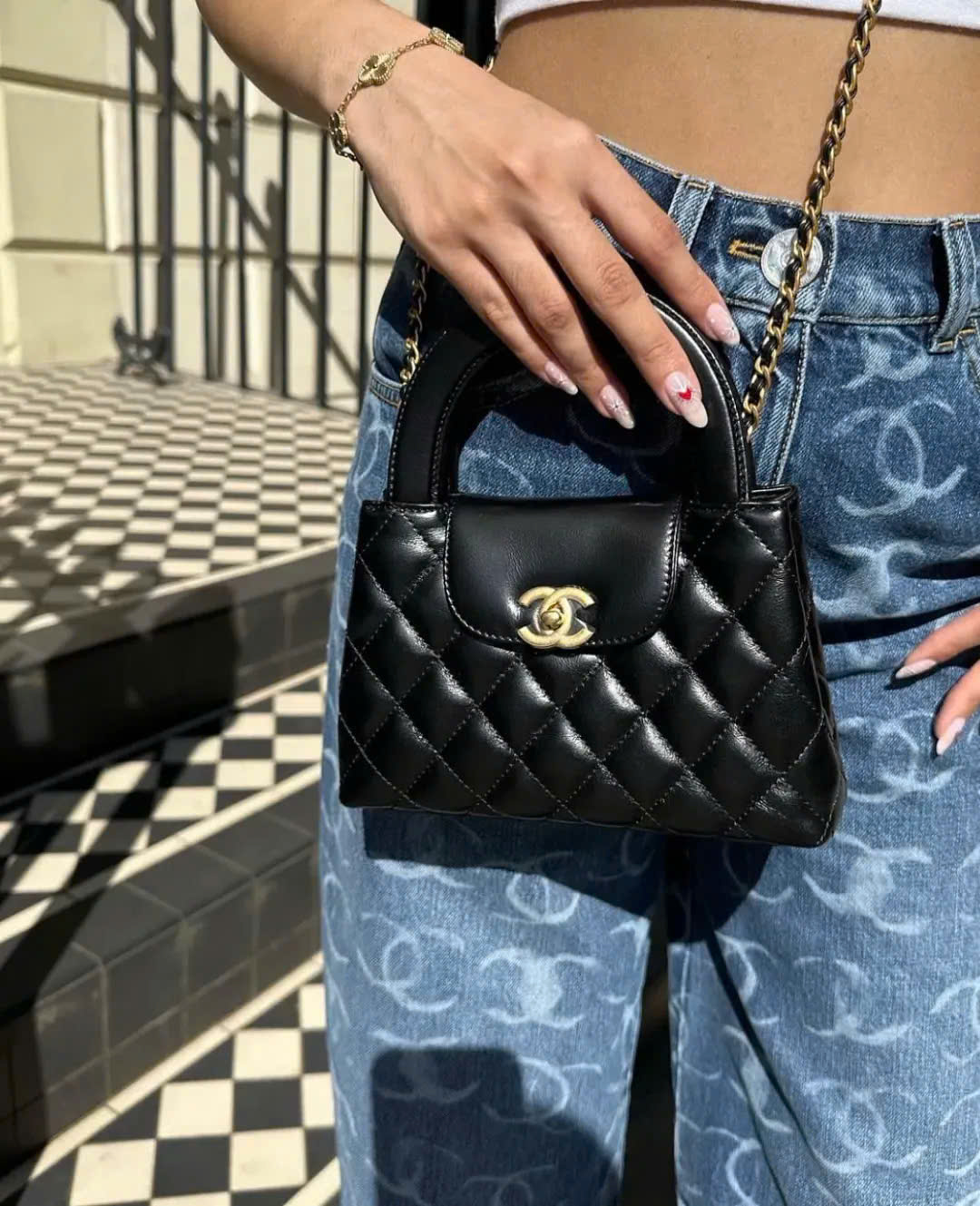 CHANEL KELLY MINI BLACK