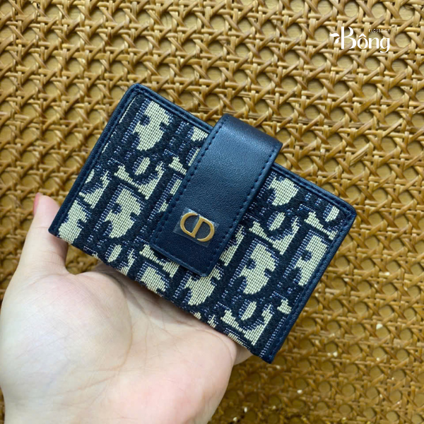 Card holder Dior 2 màu bản VIP fullbox