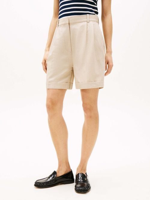 Quần short lửng HQ kèm belt 3 màu