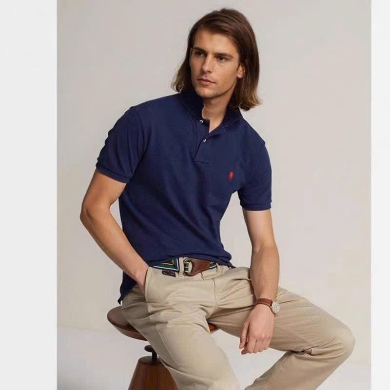 Áo Polo nam cổ bẻ 100% cotton 4 màu
