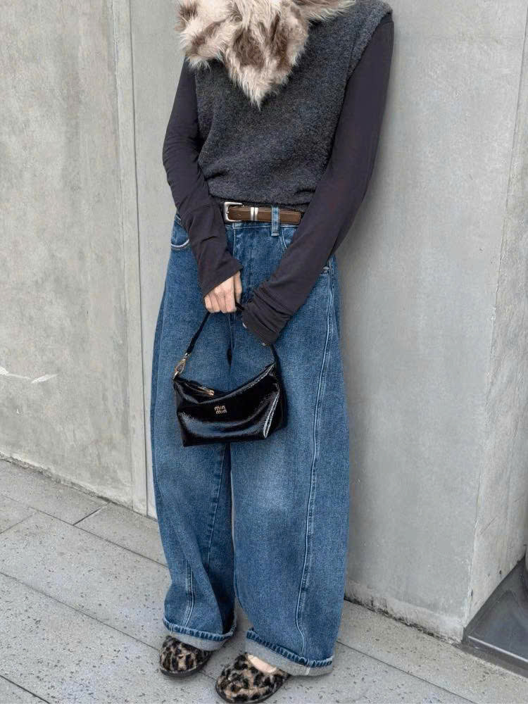 Túi Miumiuhobo da bóng kẹp nách 2 màu