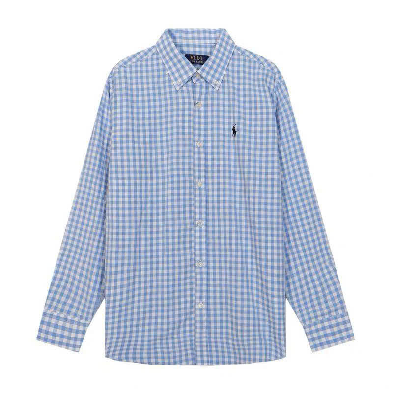 Sơ mi Polo RL kẻ cổ đức hàng tuồn auth full QR CODE