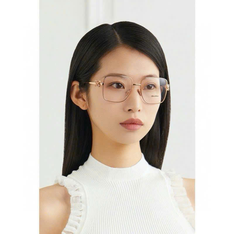 Kính Miumiu SMU 51XV gọng kim loại vuông 4 màu