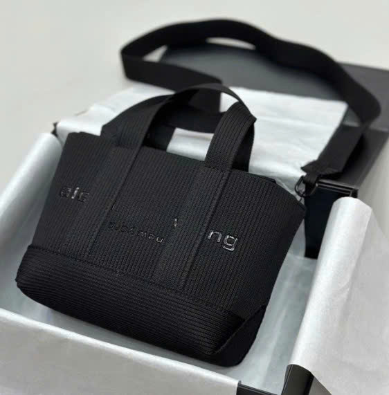 RYAN MINI TOTE BAG IN RIB KNIT