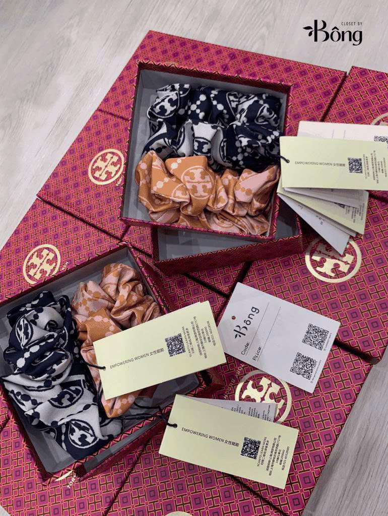 Set chun buộc tóc Tory Burch dư xịn fullbox