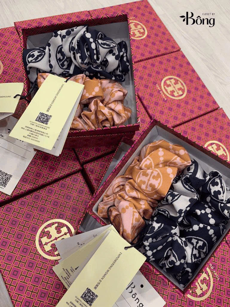 Set chun buộc tóc Tory Burch dư xịn fullbox
