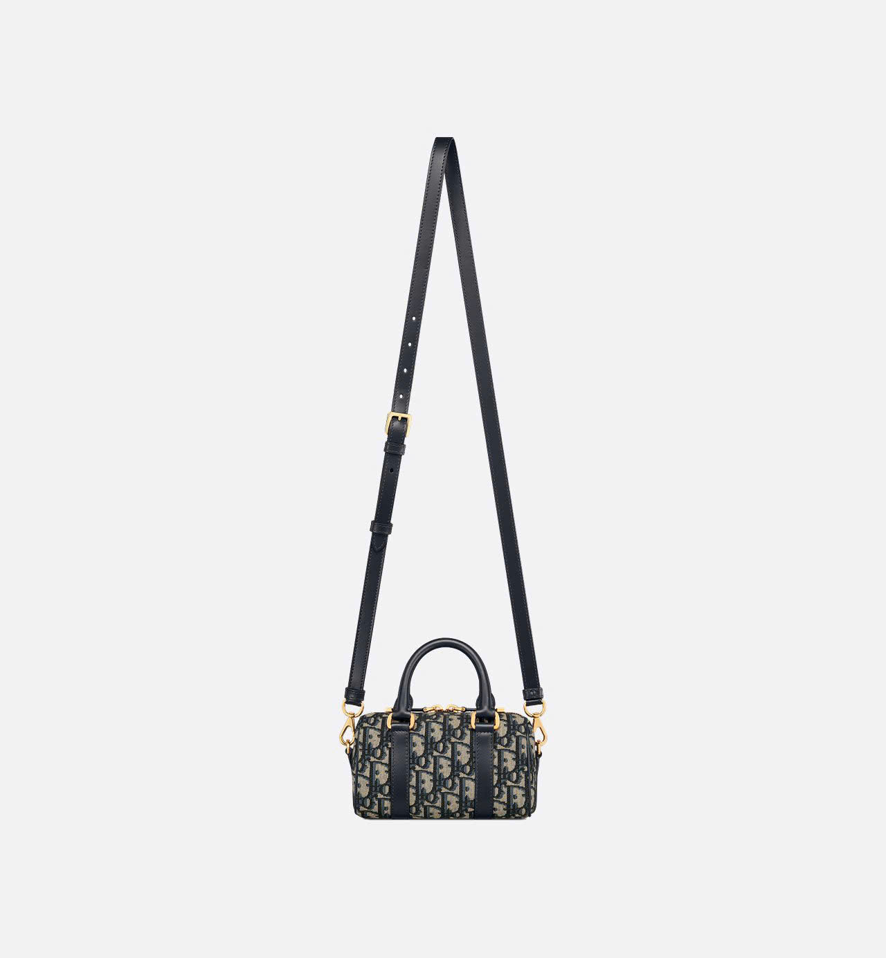 Túi trống Dior logo navy