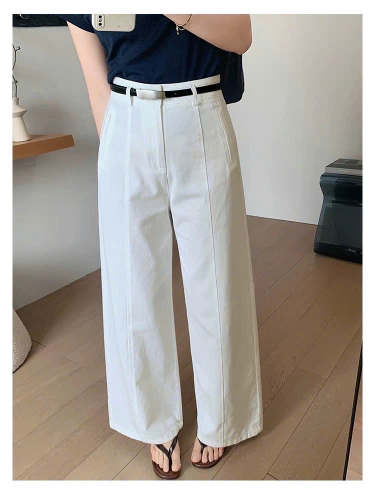 Quần suông CK cạp cao