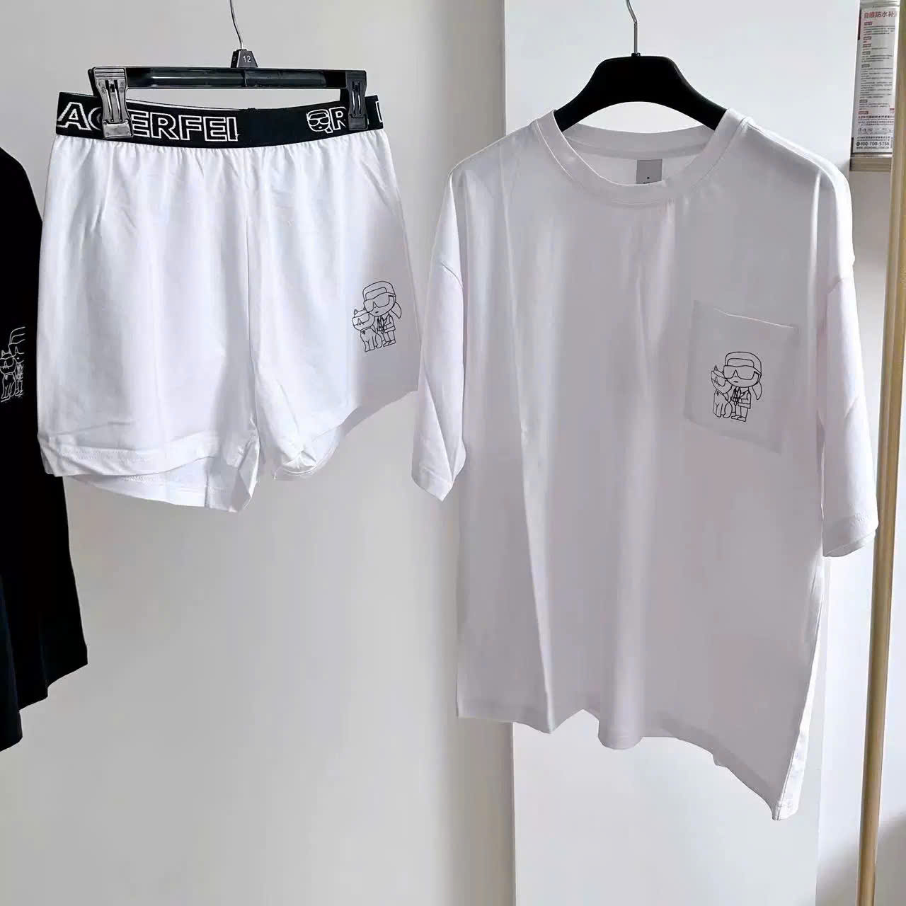 Set thun Karl (Áo+quần short)
