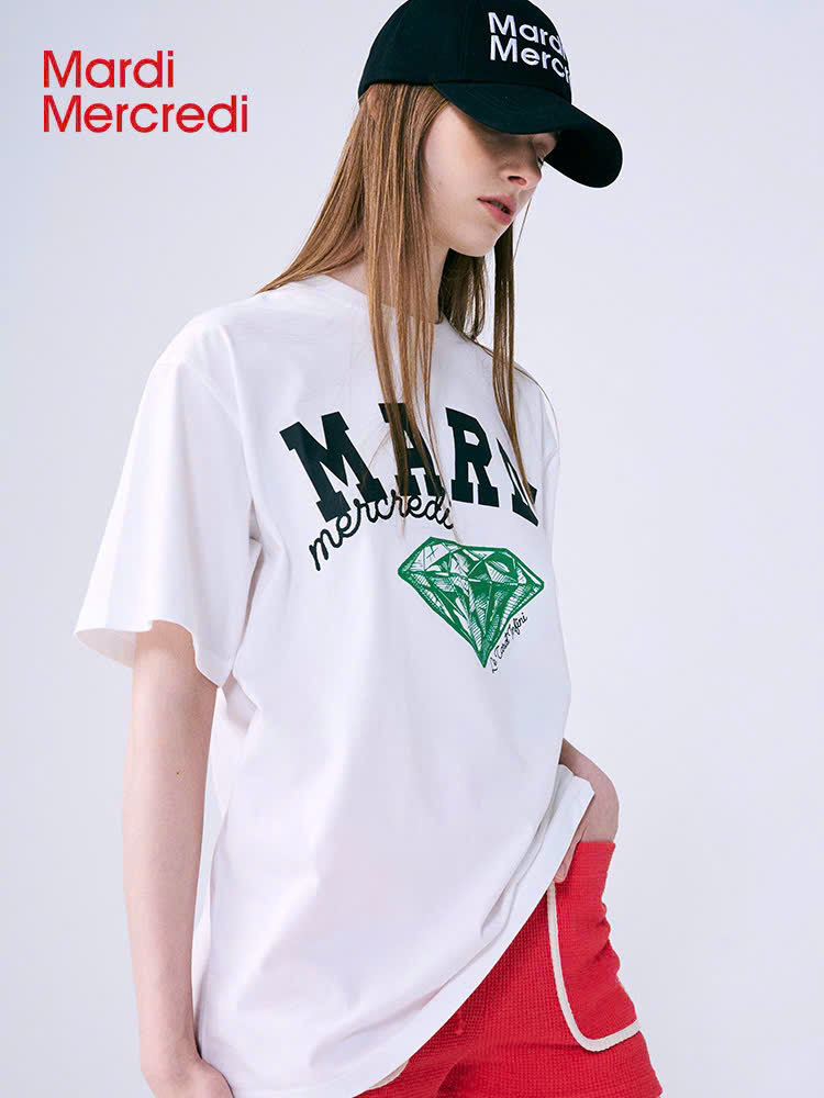 Tshirt Mardi Mercredi logo kim cương