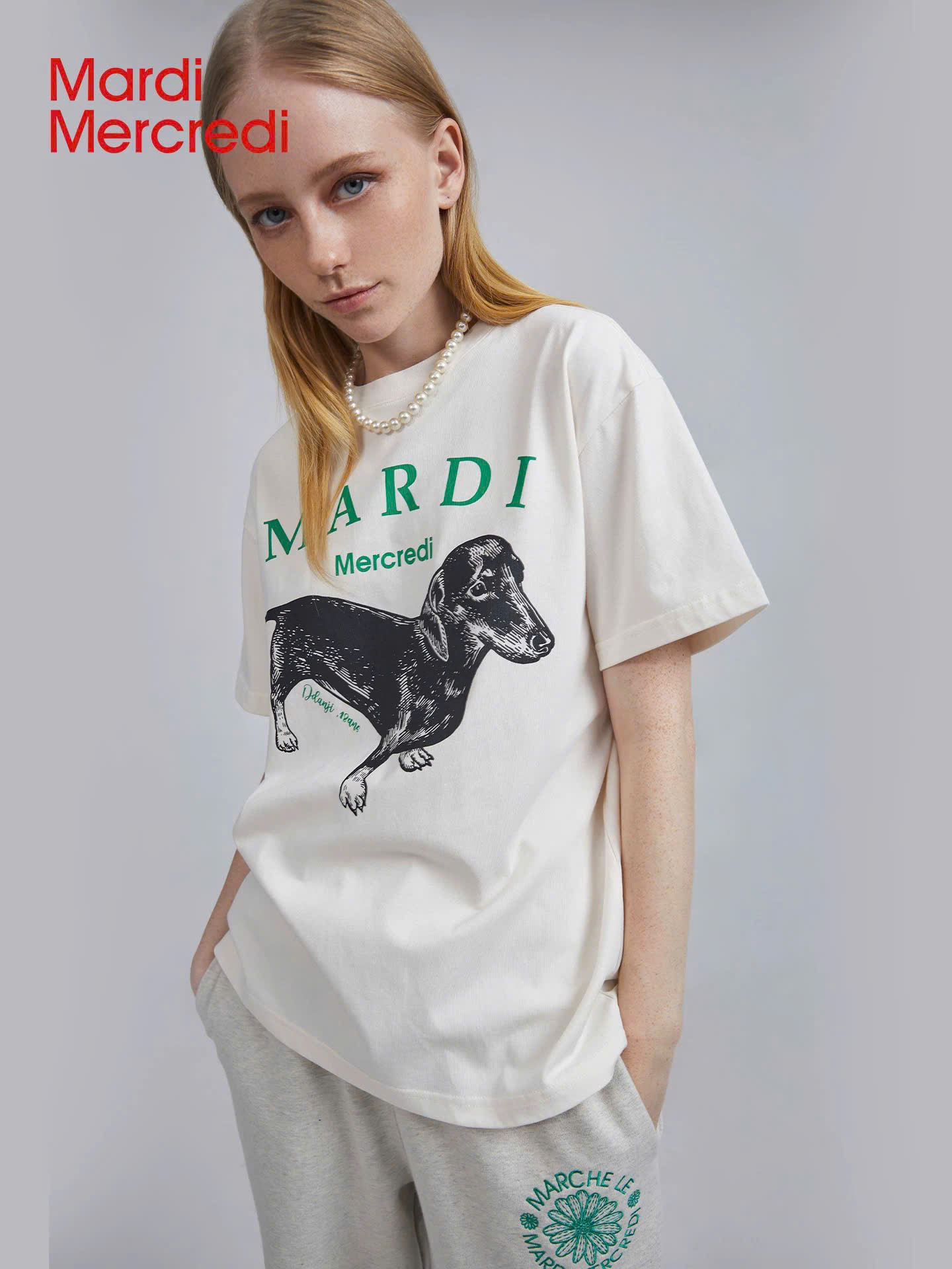 T-shirt Mardi in hình DOG (free size)