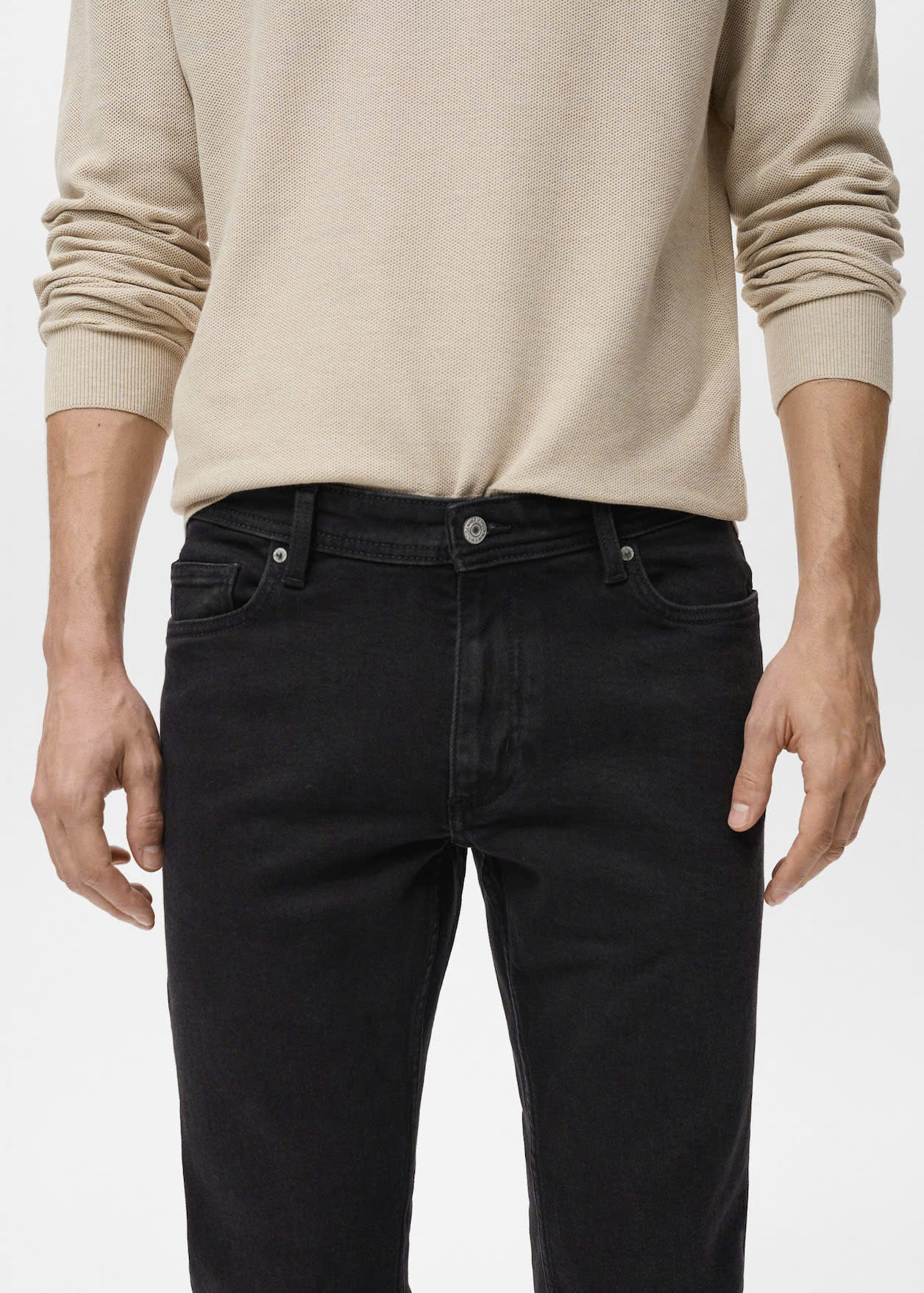Quần denim skinny nam MNG